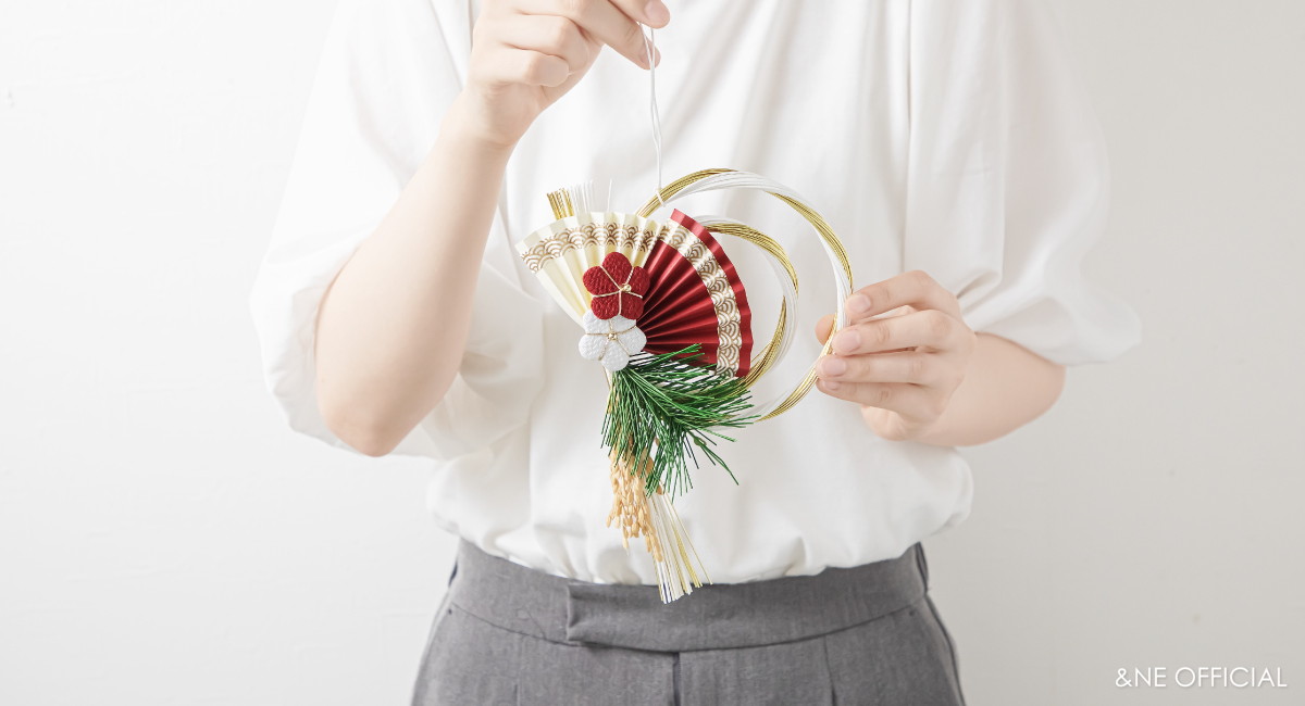 ハレとケ　飯田水引　お正月飾り　しめ縄