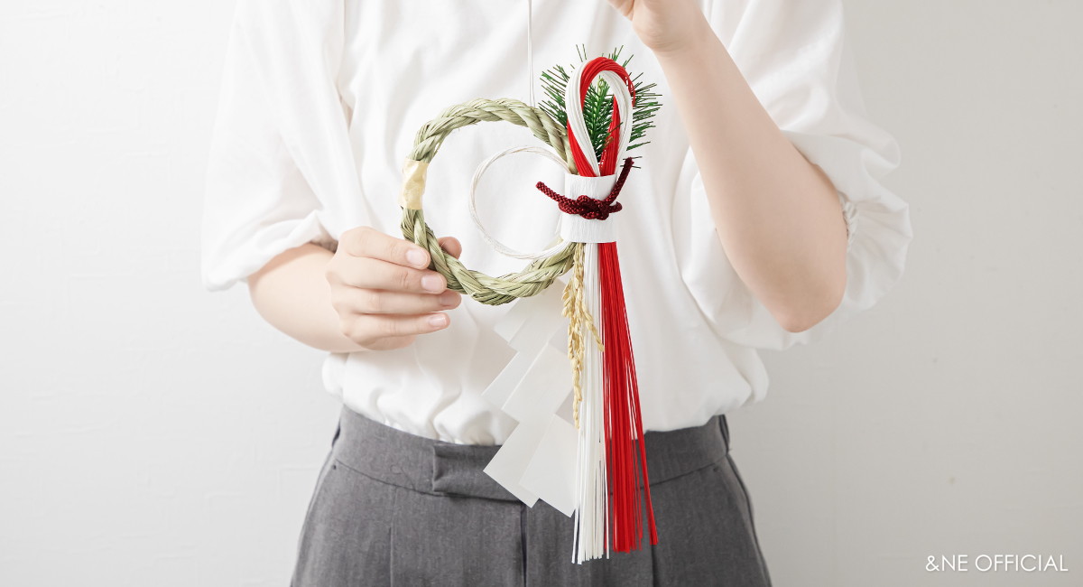 ハレとケ　飯田水引　お正月飾り　しめ縄