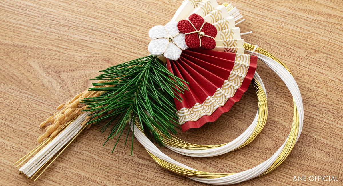 ハレとケ　飯田水引　お正月飾り　しめ縄