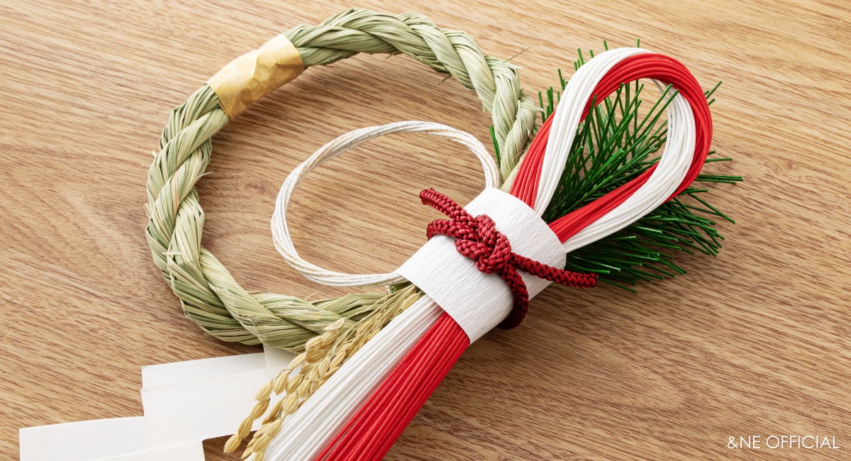 ハレとケ　飯田水引　お正月飾り　しめ縄