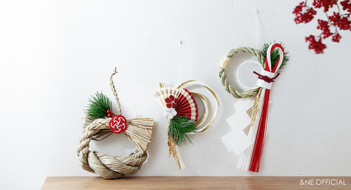 ハレとケ　飯田水引　お正月飾り　しめ縄