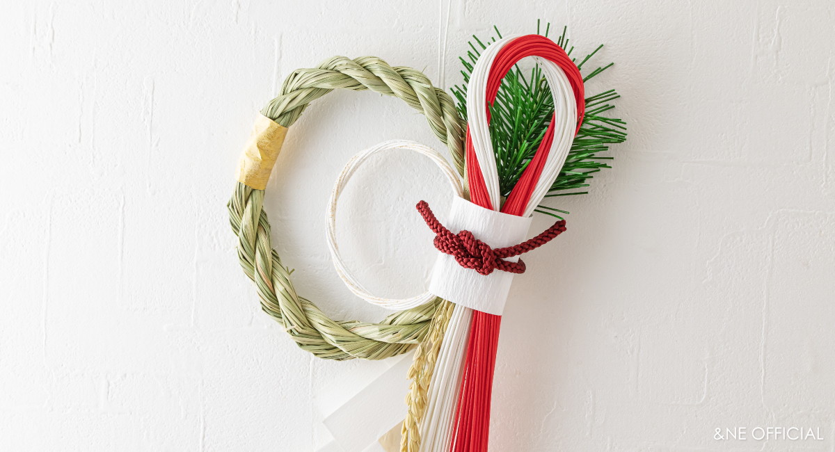 ハレとケ　飯田水引　お正月飾り　しめ縄