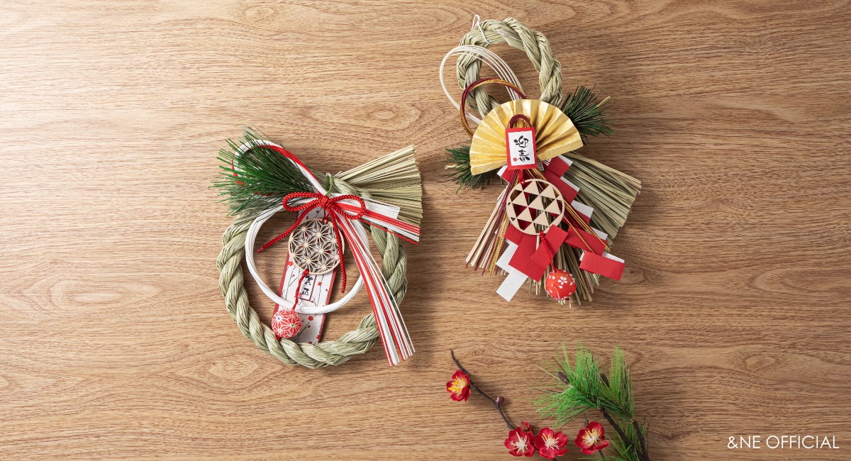 ハレとケ　飯田水引　お正月飾り　しめ縄