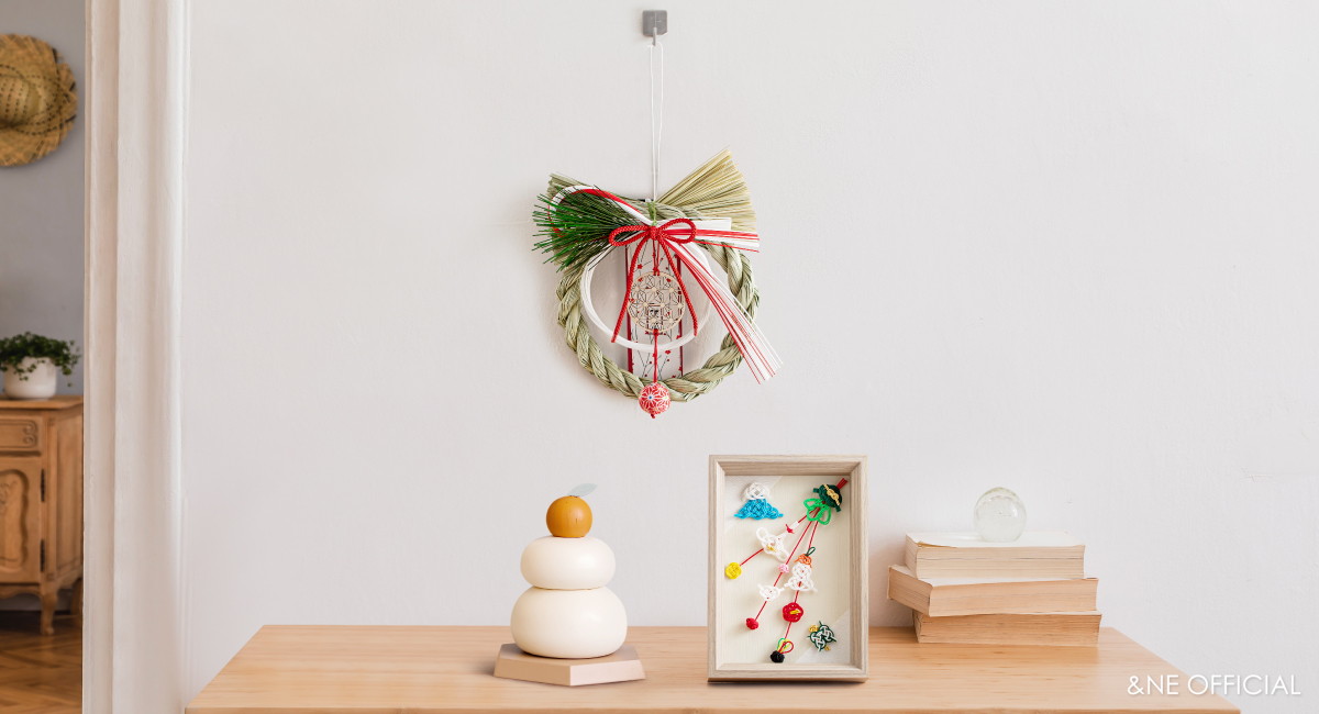 ハレとケ　飯田水引　お正月飾り　しめ縄