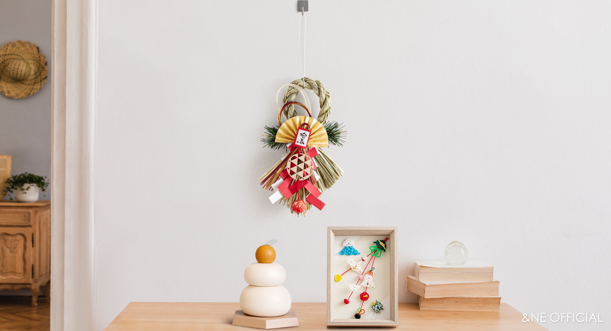 ハレとケ　飯田水引　お正月飾り　しめ縄