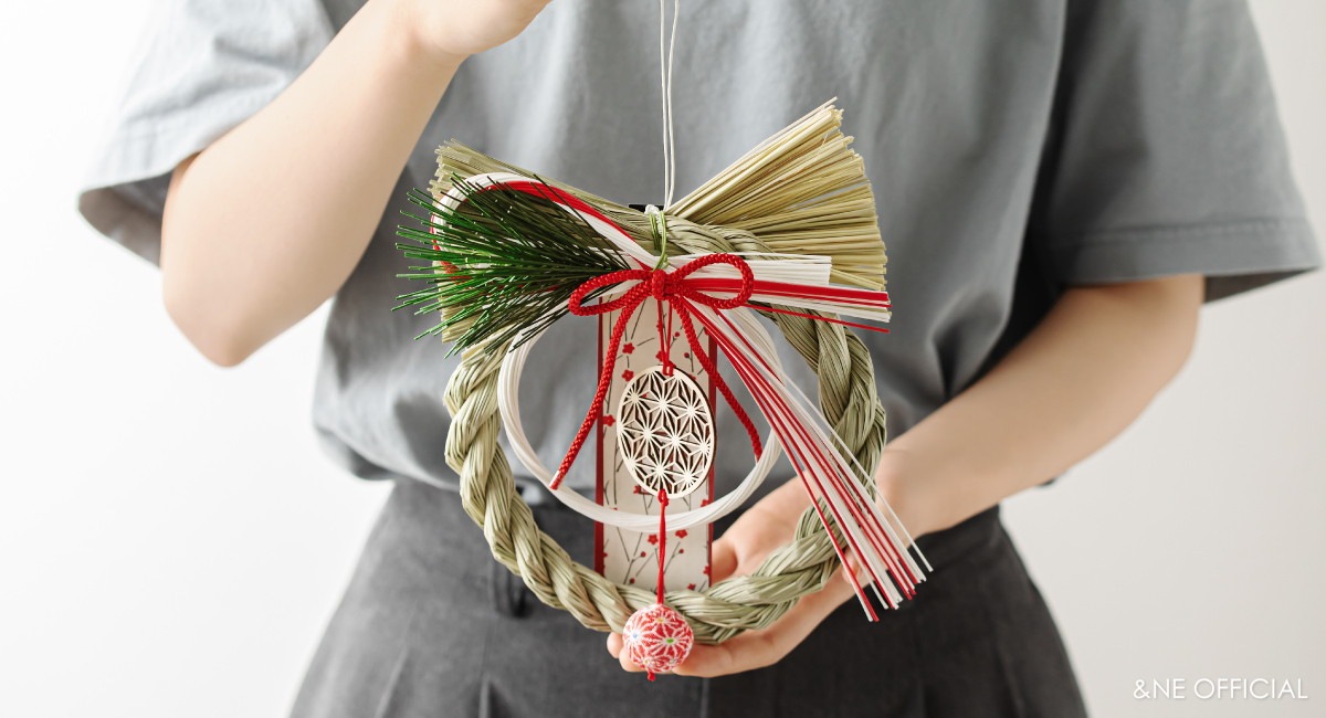 ハレとケ　飯田水引　お正月飾り　しめ縄