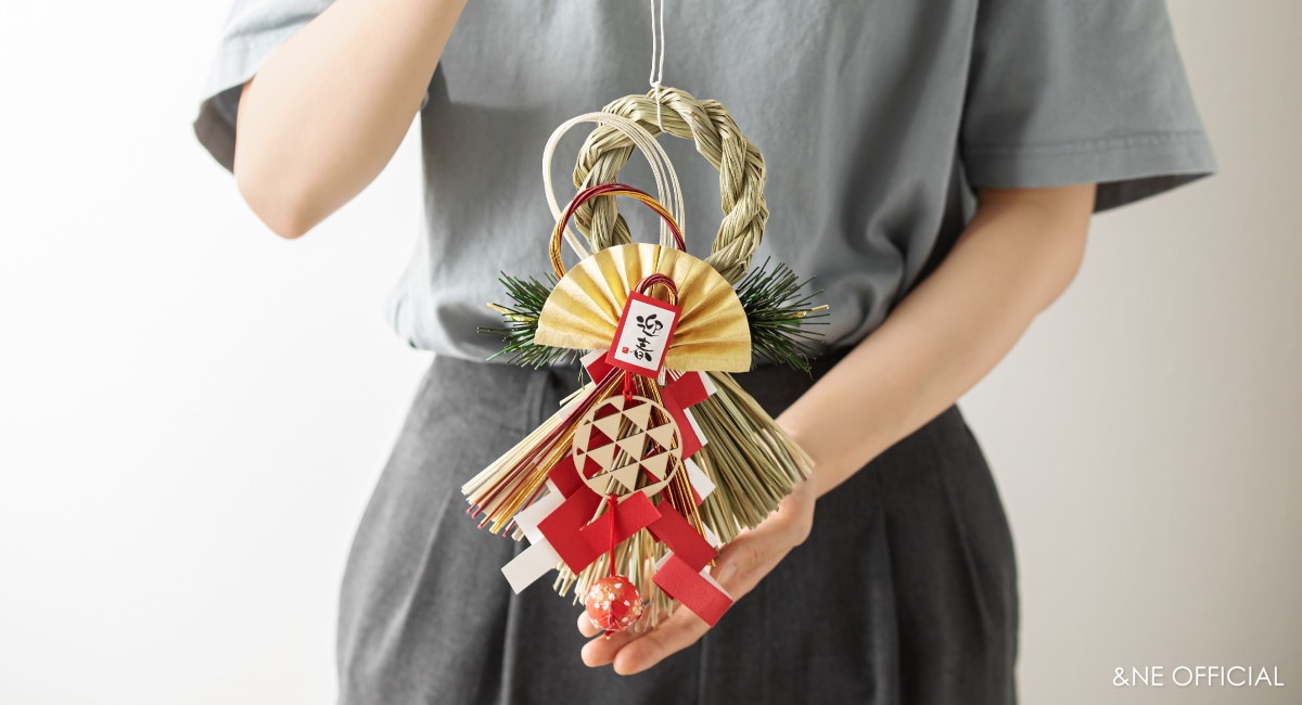 ハレとケ　飯田水引　お正月飾り　しめ縄