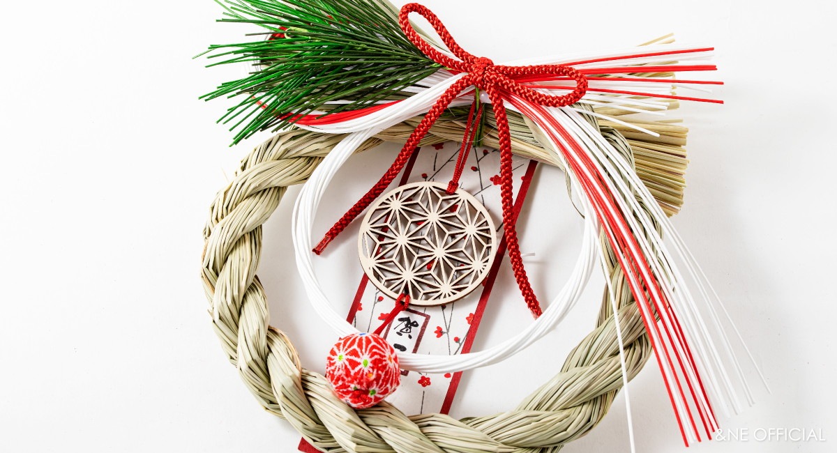 ハレとケ　飯田水引　お正月飾り　しめ縄