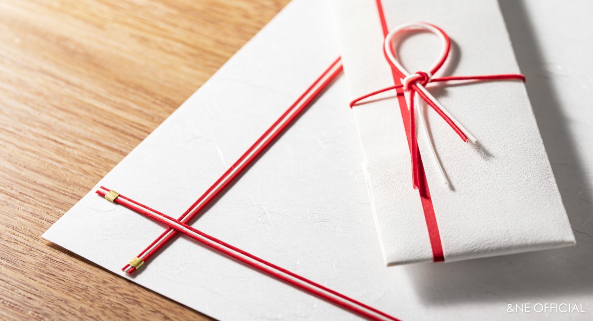 ハレとケ　飯田水引　敷紙・箸・箸置きセット