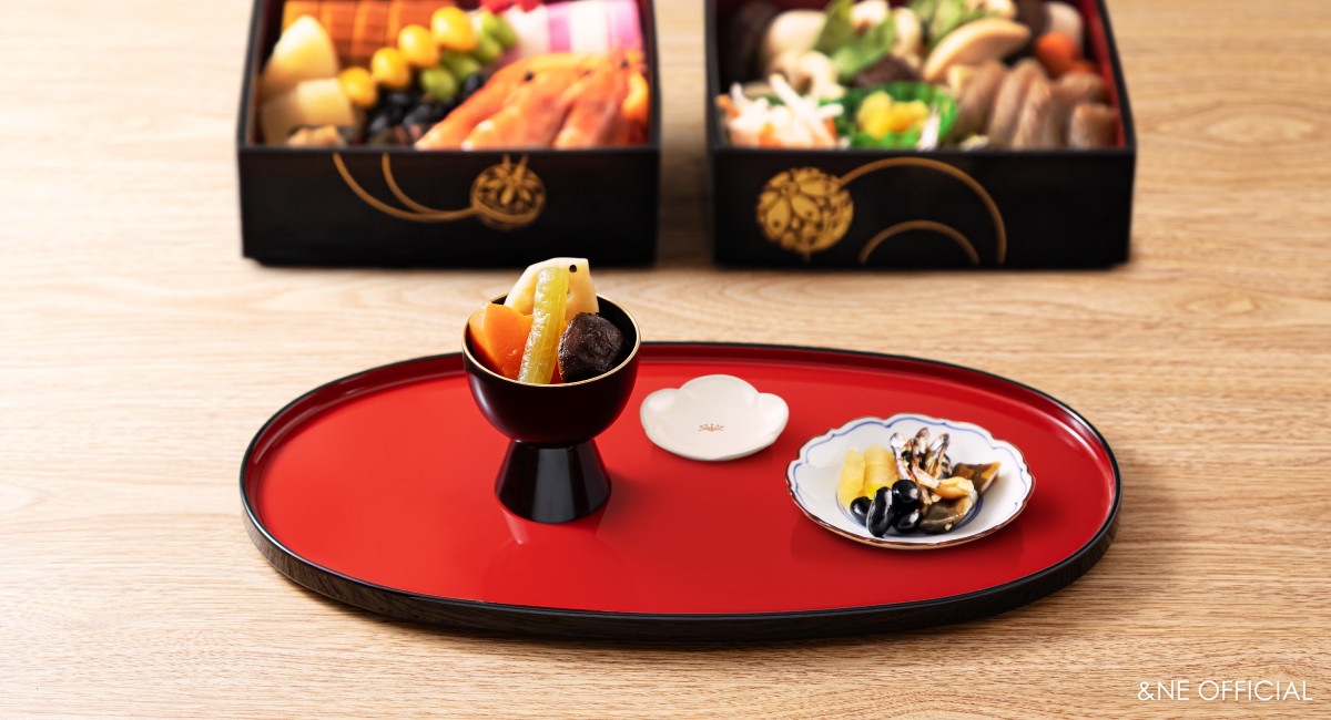 ハレとケ 越前塗り 高台祝いぐい呑み