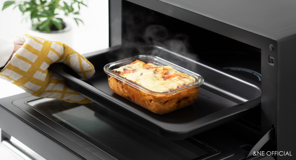 nikii 耐熱ガラス保存容器（ステンレス蓋）M ブラック | カテゴリで