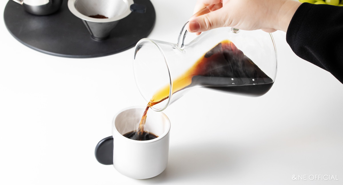 nikii cafe ガラスドリッパー＆サーバー（ステンレスフィルター付き）