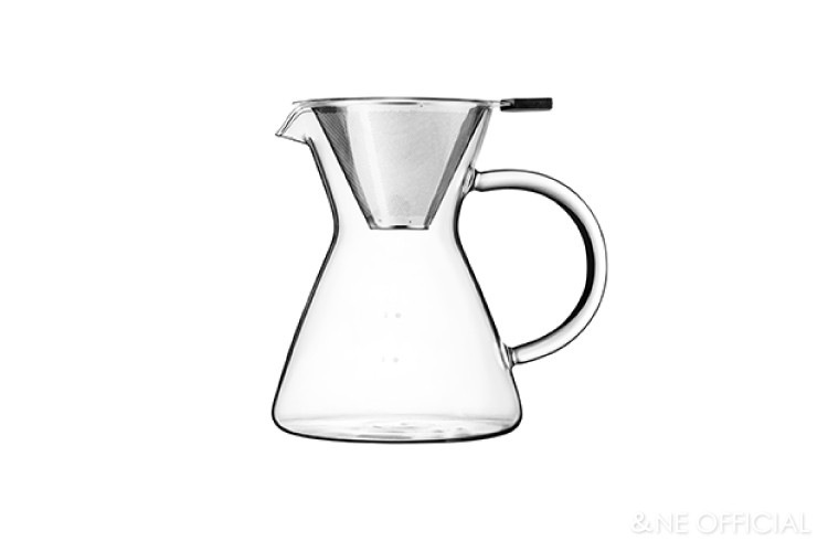 nikii cafe ガラスドリッパー＆サーバー（ステンレスフィルター付き）