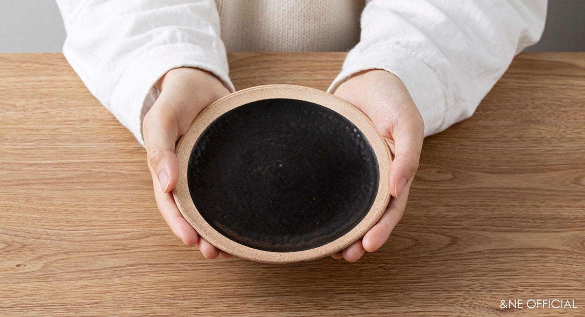 ハレとケ 美濃焼 赤土プレート 15cm