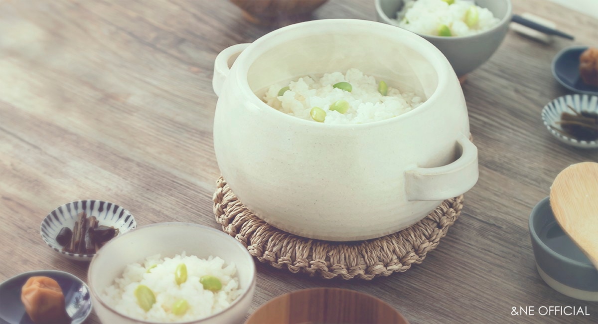 ハレとケ 萬古焼 ごはん鍋三合炊き 竹しゃもじ付 | カテゴリで探す