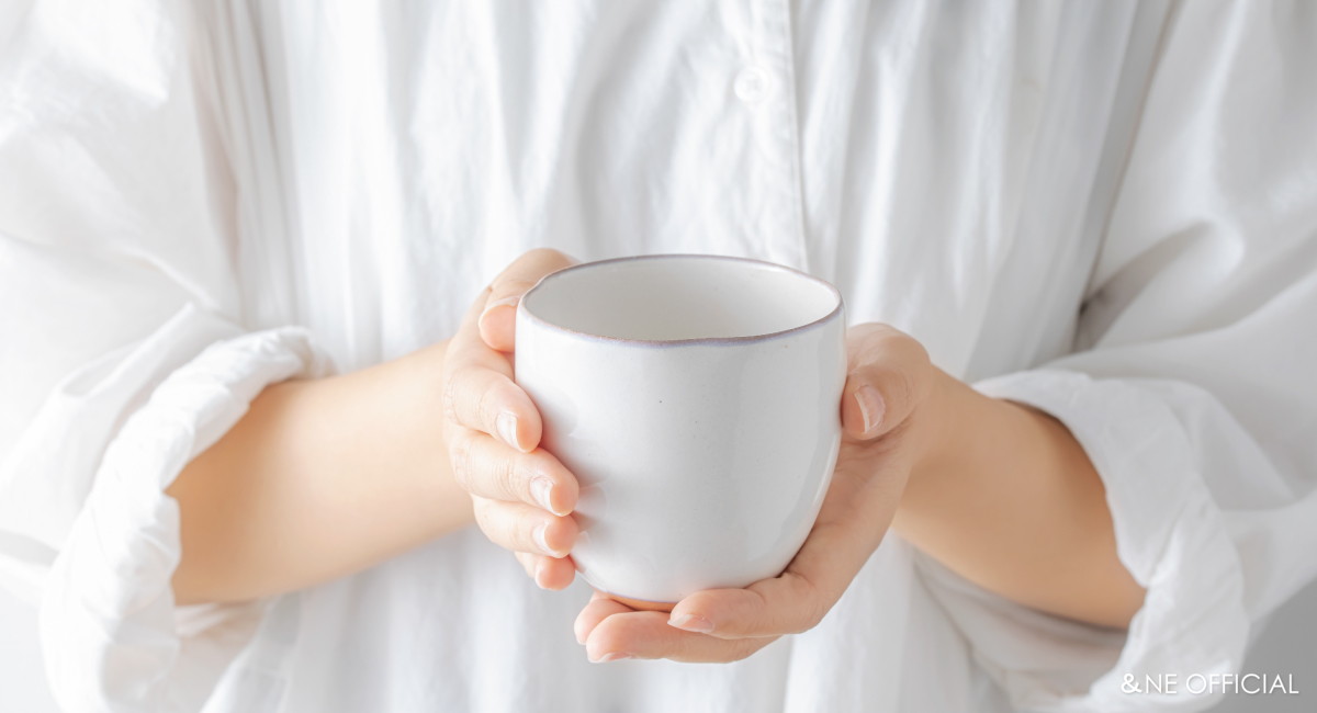 ハレとケ 美濃焼 赤土3ぺこカップ 2点セット