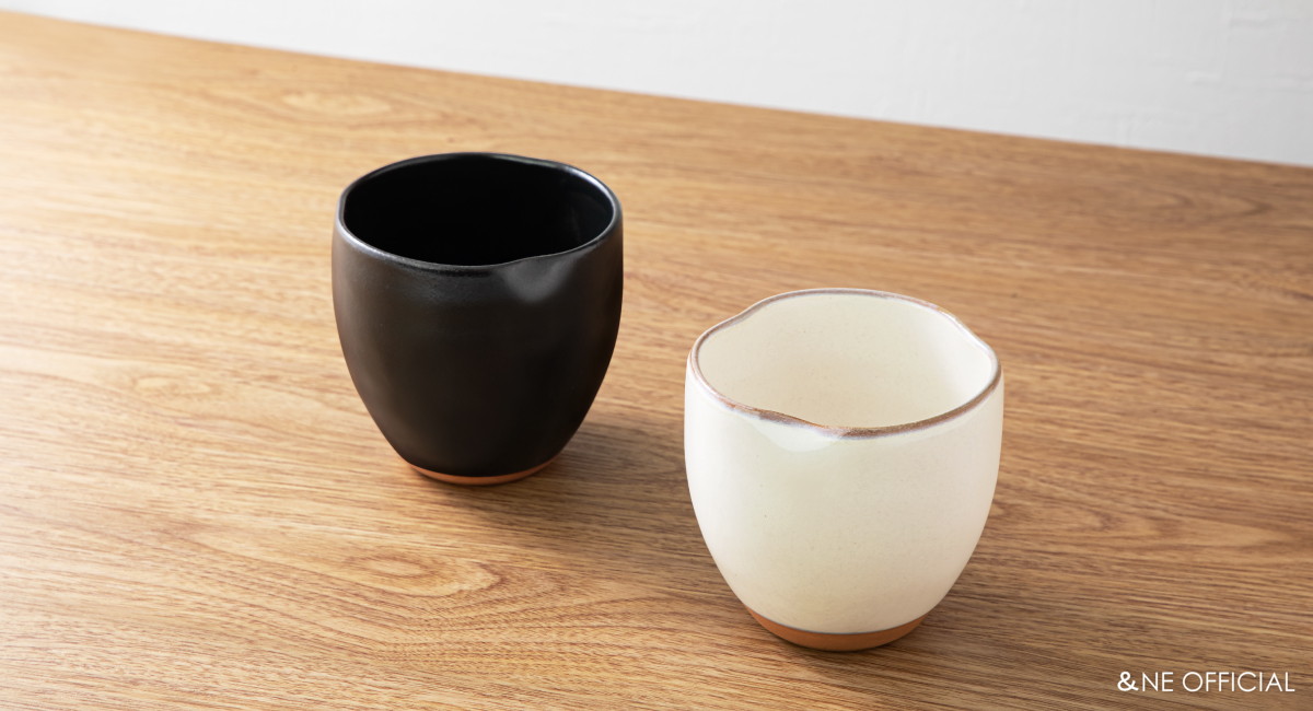 ハレとケ 美濃焼 赤土3ぺこカップ 2点セット