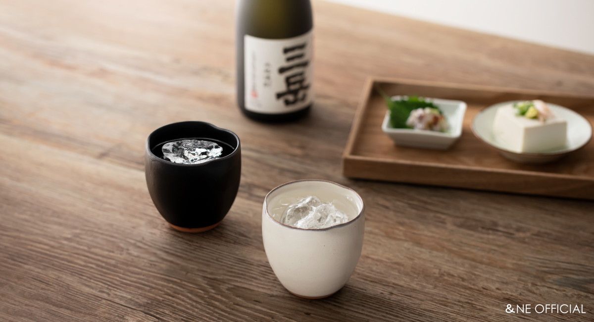 ハレとケ 美濃焼 赤土3ぺこカップ 2点セット