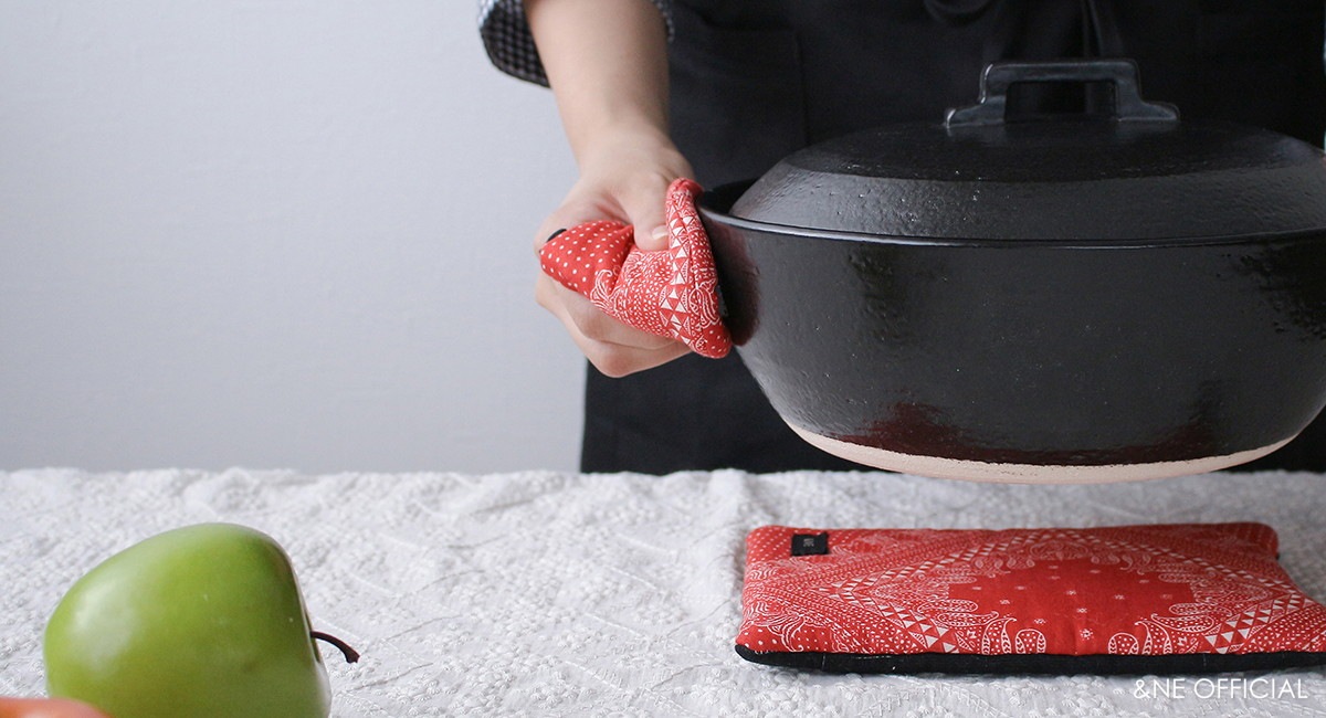 鍋敷きミトン