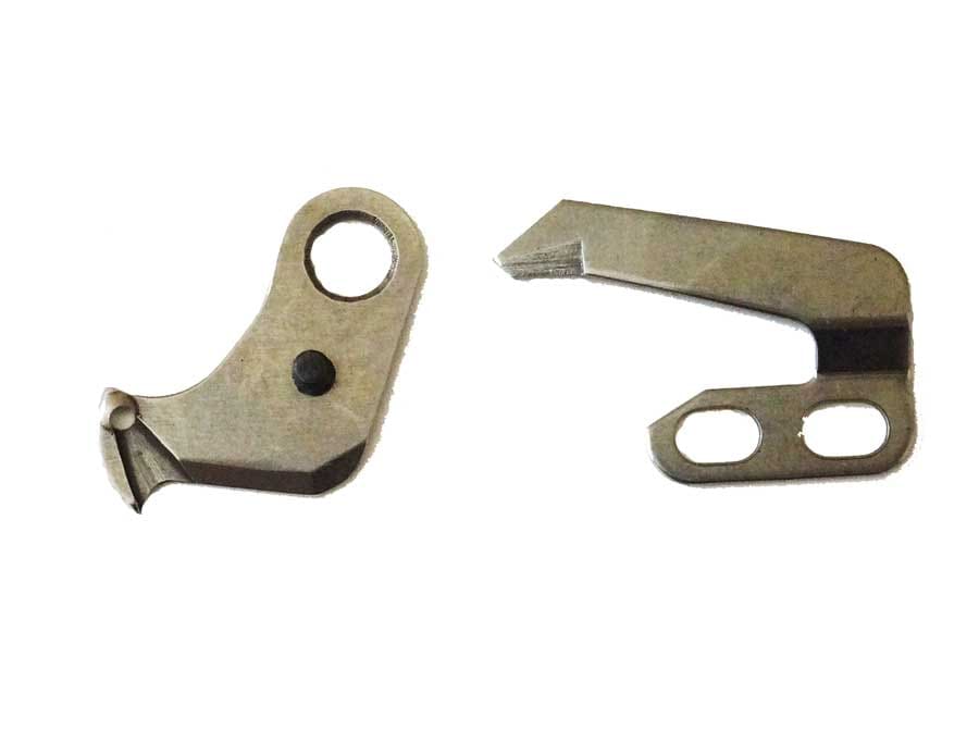JUKI DDL-5571N 糸切りミシン 100V 工業用ミシン、動作品　岐阜取引限定 JUKI 工業用糸切りミシン（DDL-5570）用メス（組）【メール便での発送