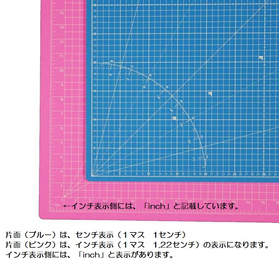 両面使用できて機能性にもすぐれた 「カッターマット A2/CM-60（600