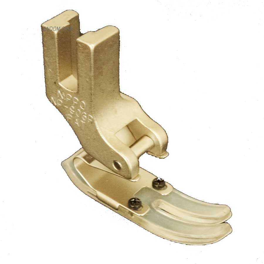 ニッポー 本縫い用透明スキー押さえ（テフロンシート貼り）【送料無料