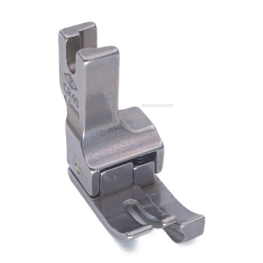 職業用ミシン・工業用ミシン用押え 「段付押え(右)4.0mm(アウトレット品)」 【メール便での発送OK】 | アウトレット品,ミシン関連用品,段付押え ・ステッチ用押え・爪付きガイド押え | (株)安藤ミシン商会 職業用ミシン・工業用ミシン用押え 「段付押え(右)4.0mm(アウトレット品)」 【メール便での発送OK】 | アウトレット品,ミシン関連用品,段付押え ・ステッチ用押え・爪付きガイド押え | (株)安藤ミシン商会