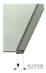 スイセイ 二ツ折りラッパ(テープ幅 20ミリ /仕上り寸法 9．5ミリ