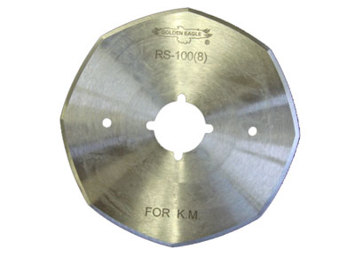 KM 小型裁断機(RS-100)用替刃（8角刃）：アウトレット品【メール便