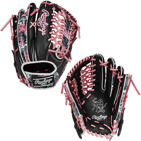 ローリングス HOH 外野用グローブ ピンク Rawlings 軟式野球グローブ