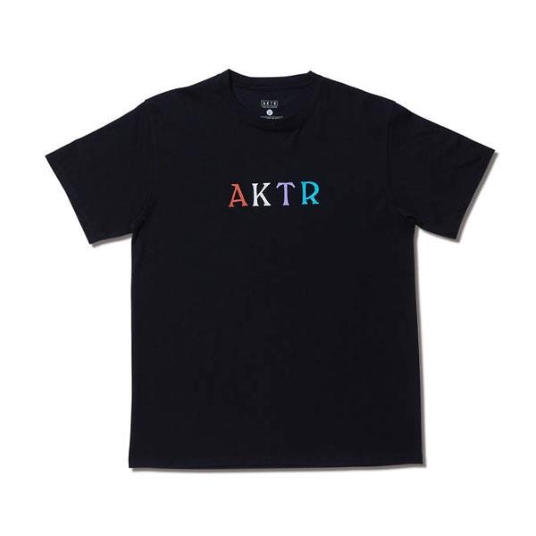 AKTR（アクター）　121007005  BK　バスケットボール　Tシャツ　MULTI COLOR AKTR TEE  21SS