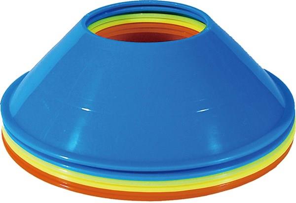 Unix（ユニックス）　BX8650　野球　ステップコーン「トレコン」 6枚セット 直径12.5cm 高さ3.5cm 17SS
