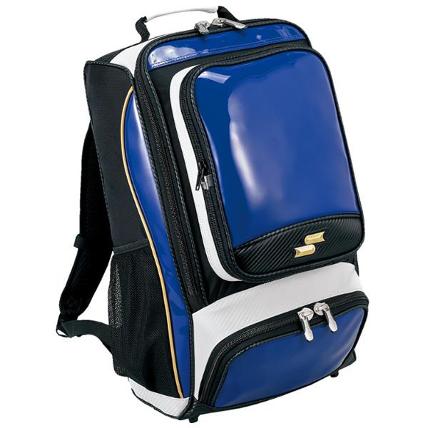 エスエスケイ（SSK）　BA1010　6338　野球　エナメルバッグパック（前ポケット脱着式）　19SS