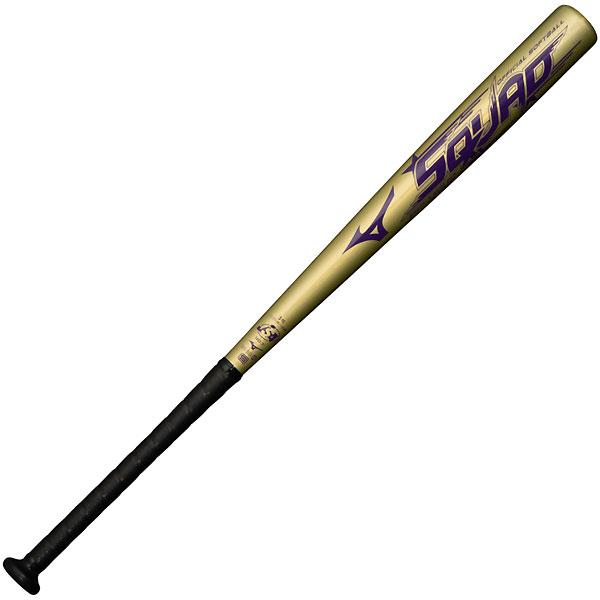 ミズノ（MIZUNO）　1CJMS31083  50　ソフトボール　バット　金属製　3号ゴムボール用 スカッド  22SS