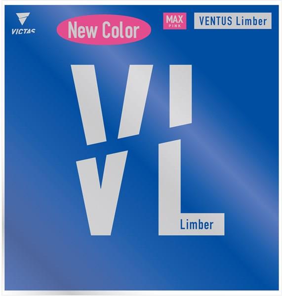 VICTAS（ヴィクタス）　200010　7000（ピンク）　卓球　ラバー　VENTUS Limber ヴェンタス リンバー 裏ソフト　22SS