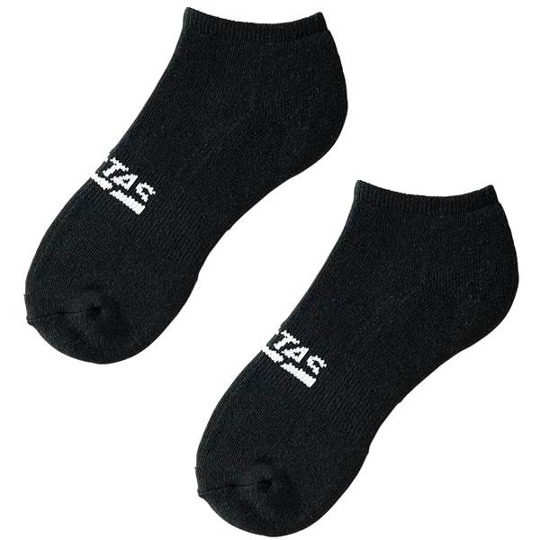 VICTAS（ヴィクタス）　662101　1000　卓球　インステップ ロゴ アンクル ソックス INSTEP LOGO ANKLE SOCKS　22SS