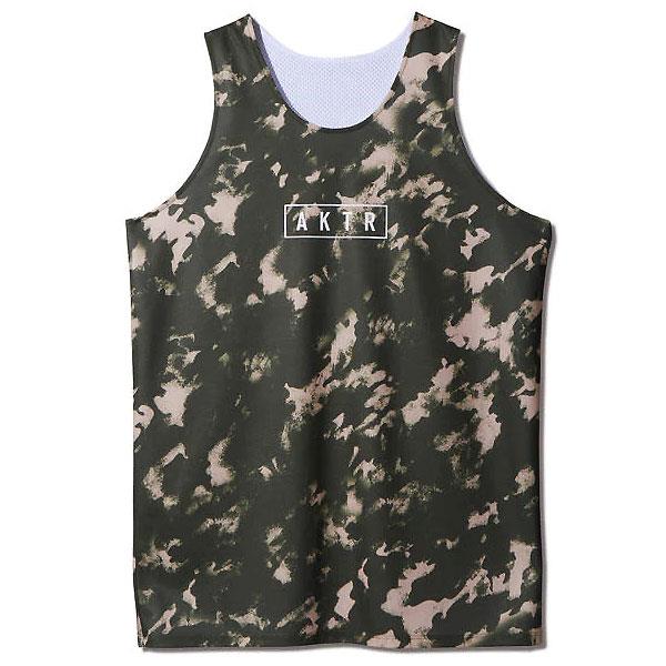 AKTR（アクター）　222009001  GRWH　バスケットボール　タンクトップ　GHOST CAMO REVERSIBLE TANK  22FW