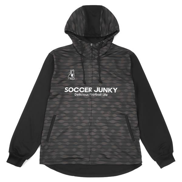 SALE　soccer junky（サッカージャンキー）　SJ22D24K  2　サッカー　フットサル　innocent wan+4 　ジュニア　トレーニングZIPフーディー　22FW