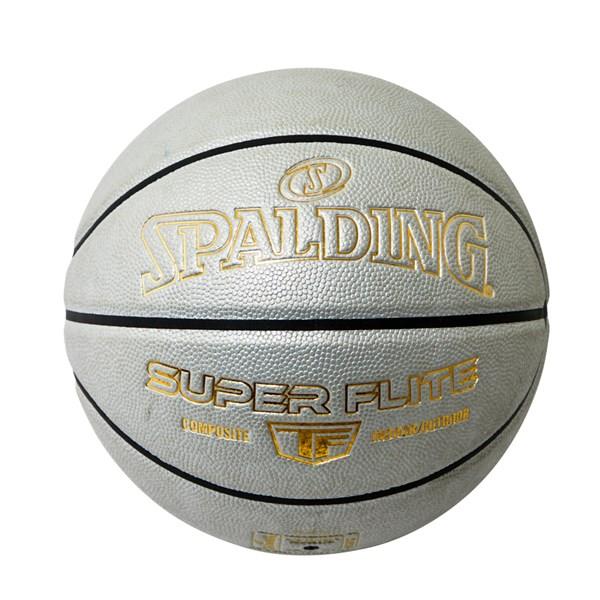 スポルディング （SPALDING）　77-431J　バスケットボール　ボール　スーパーフライト シルバー×ゴールド 7号球　22FW