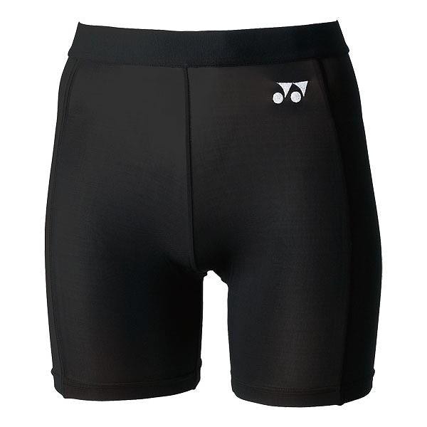 ＜ネコポス発送＞ Yonex（ヨネックス）　ハーフスパッツ（レディース）　STBF2502　ボディケア　ブラック  13SS