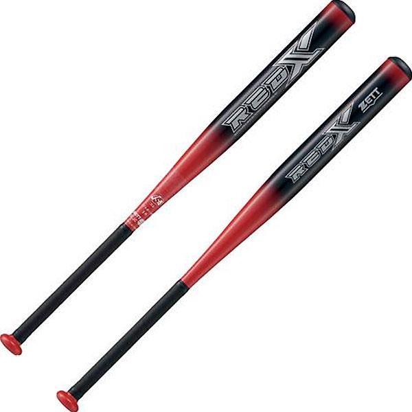 ZETT（ゼット）　BAT53384  6400　ソフトボール　バット  金属製  ソフト3号 RED-X レッドエックス 84cm 23SS