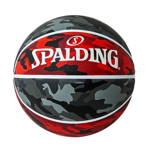 スポルディング （SPALDING）　84-805J　バスケットボール　ボール　マルチカモ レッド×グレー 7号球　22FW