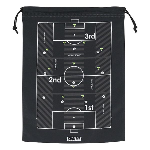 サッカーシューズ入れ KAMOオリジナル シューズケース えんじ×えんじ×えんじ×金