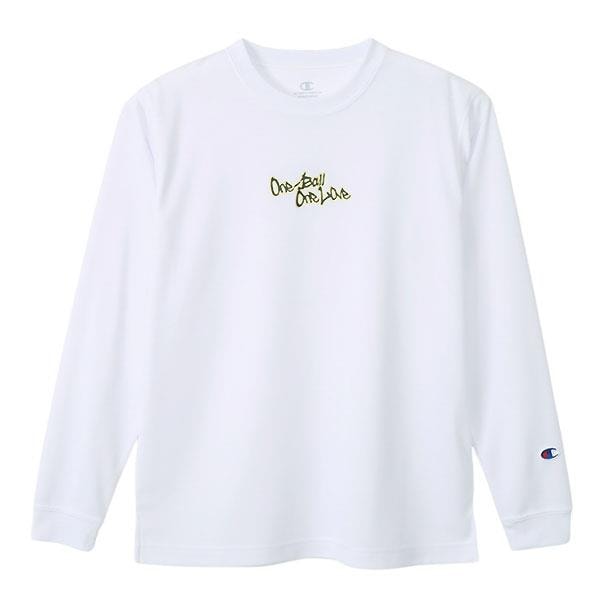 Champion（チャンピオン）　CKYB415  010　バスケットボール  ジュニア  ミニ ロングスリーブ Tシャツ　23FW