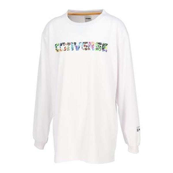 CONVERSE（コンバース）　CB432356L  1100　バスケットボール  ジュニア  JR プリント ロングスリーブTシャツ　23FW