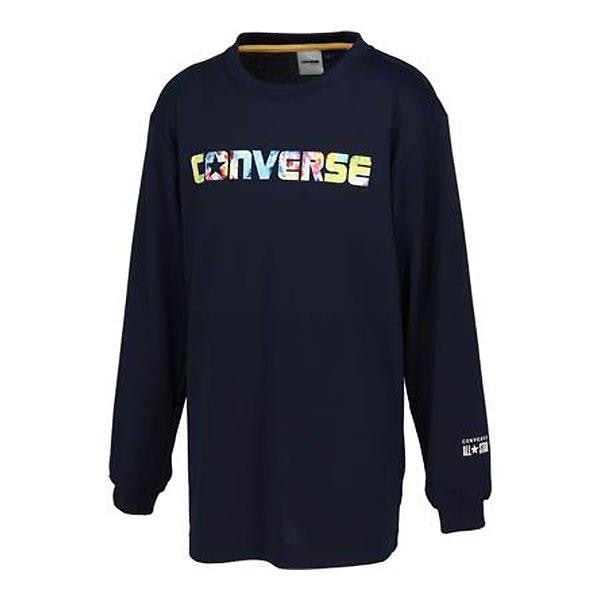 CONVERSE（コンバース）　CB432356L  2900　バスケットボール  ジュニア  JR プリント ロングスリーブTシャツ　23FW