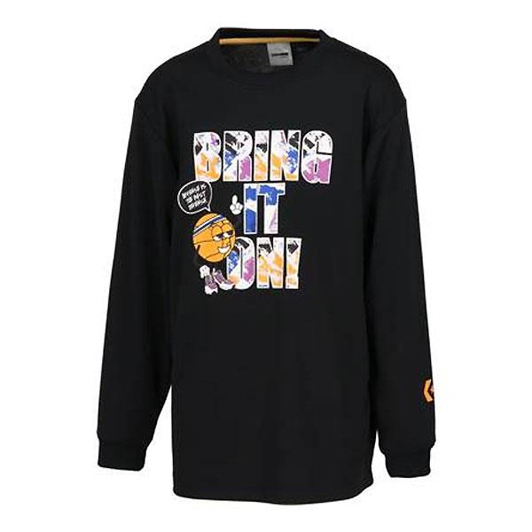 CONVERSE（コンバース）　CB432357L  1956　バスケットボール  ジュニア  JR プリント ロングスリーブTシャツ　23FW