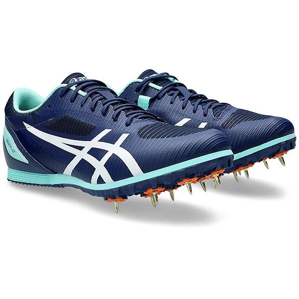 asics（アシックス）　1093A195  400　陸上  スパイク　短・中距離　オールウェザー/土トラック兼用　HEATFLAT ヒートフラット 12  24SS