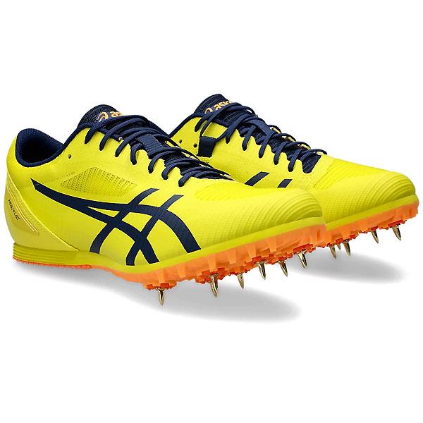 asics（アシックス）　1093A195  750　陸上  スパイク　短・中距離　オールウェザー/土トラック兼用　HEATFLAT ヒートフラット 12  24SS