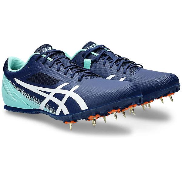 asics（アシックス）　1093A199  400　陸上スパイク  短・中距離  オールウェザー/土トラック兼用  HEATSPRINT ヒートスプリント 13  24SS